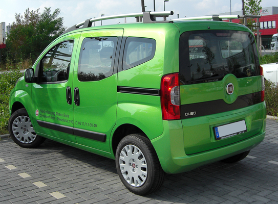 Fiat Qubo 70 CH ITALIA GNV (Gaz Naturel pour Véhicules)